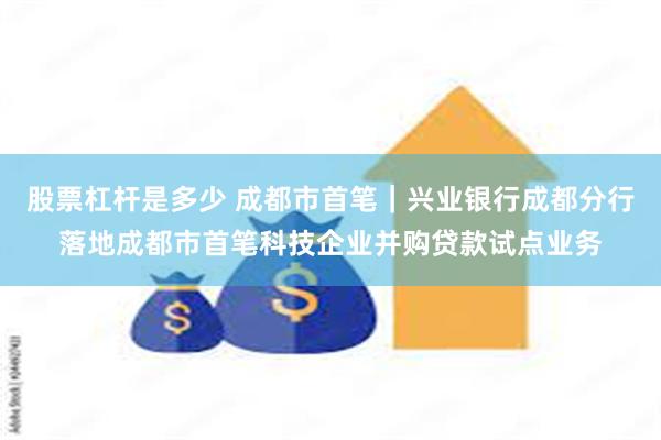股票杠杆是多少 成都市首笔｜兴业银行成都分行落地成都市首笔科技企业并购贷款试点业务